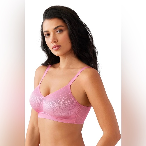 Wacoal Women's Back Appeal Unlined Mid Coverage Wire Free Bra, 852303 34DDD - Picture 2 of 8